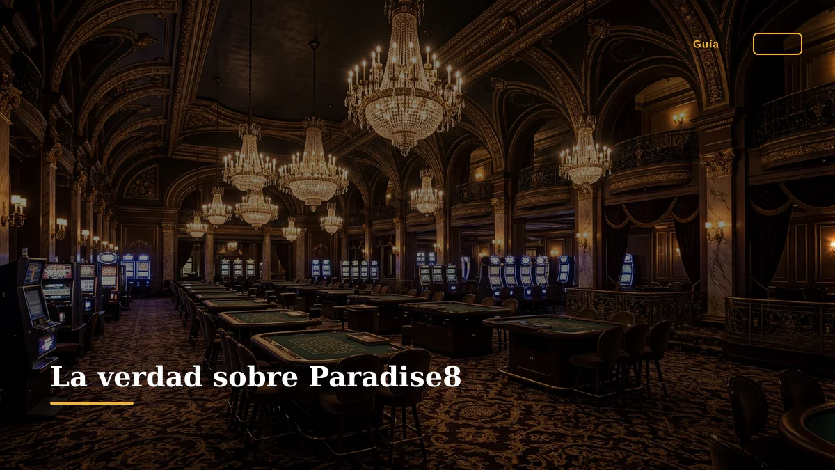 La verdad sobre Paradise8