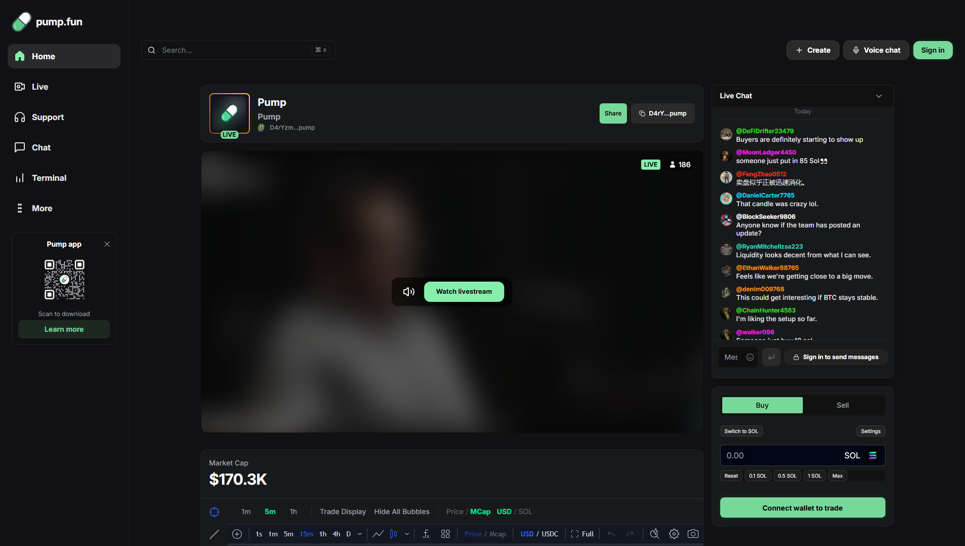 Stored capture of pumpfunstreams.xyz