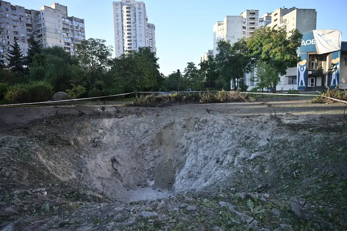 O singură rachetă balistică, interceptată în atacul asupra Kievului