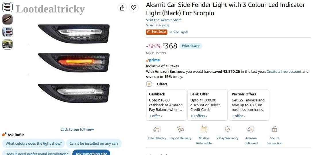 3 Colour Led | Loot Ka Maal
