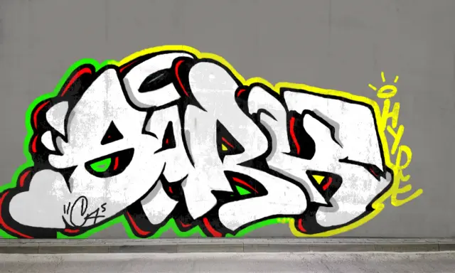 Graffiti artwork by Sark