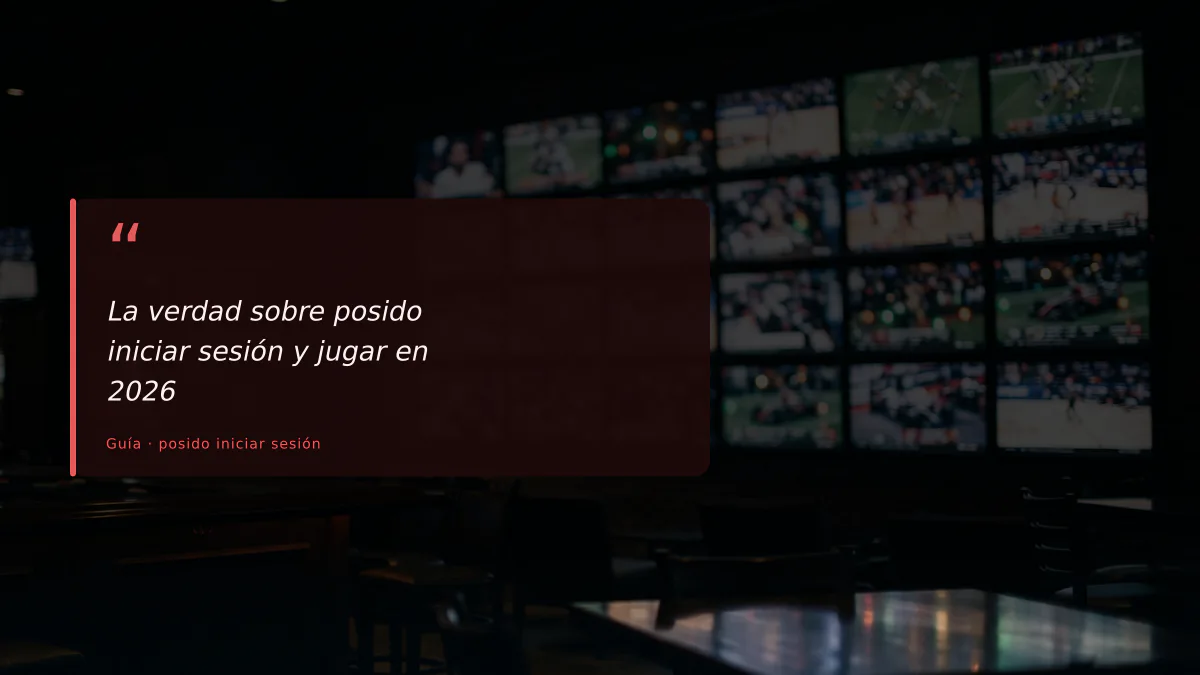 La verdad sobre posido iniciar sesión y jugar en 2026