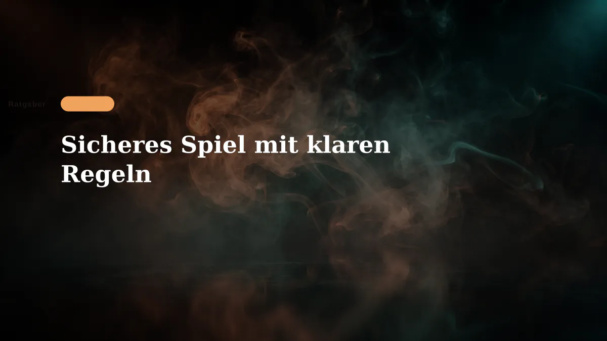 Sicheres Spiel mit klaren Regeln