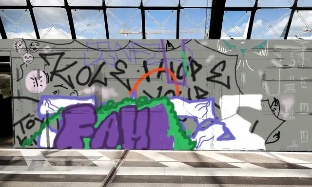 Graffiti artwork by kmezzy