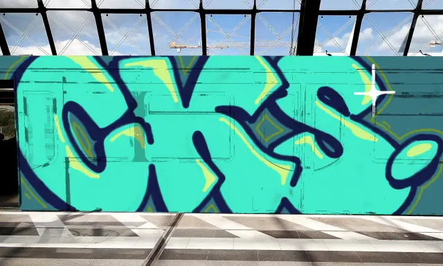 Graffiti artwork by Groove