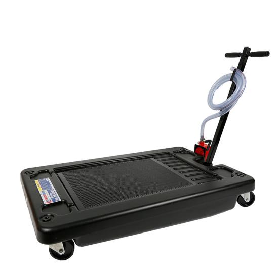 OIL DRAINER 70 LITRE WITH ROTARY PUMP