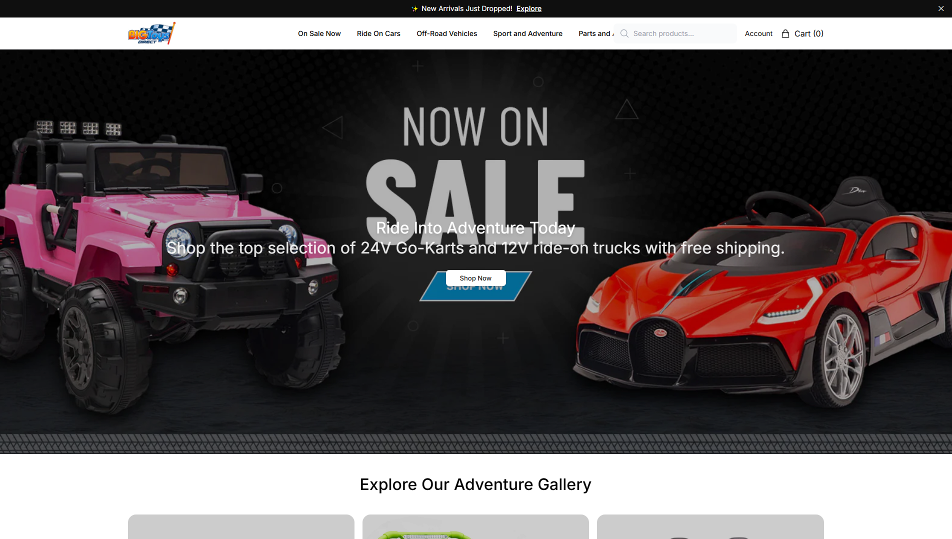 Primary capture · bigtoysdirecthub.shop