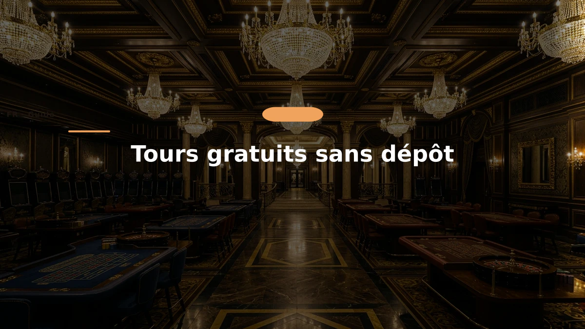 Tours gratuits sans dépôt