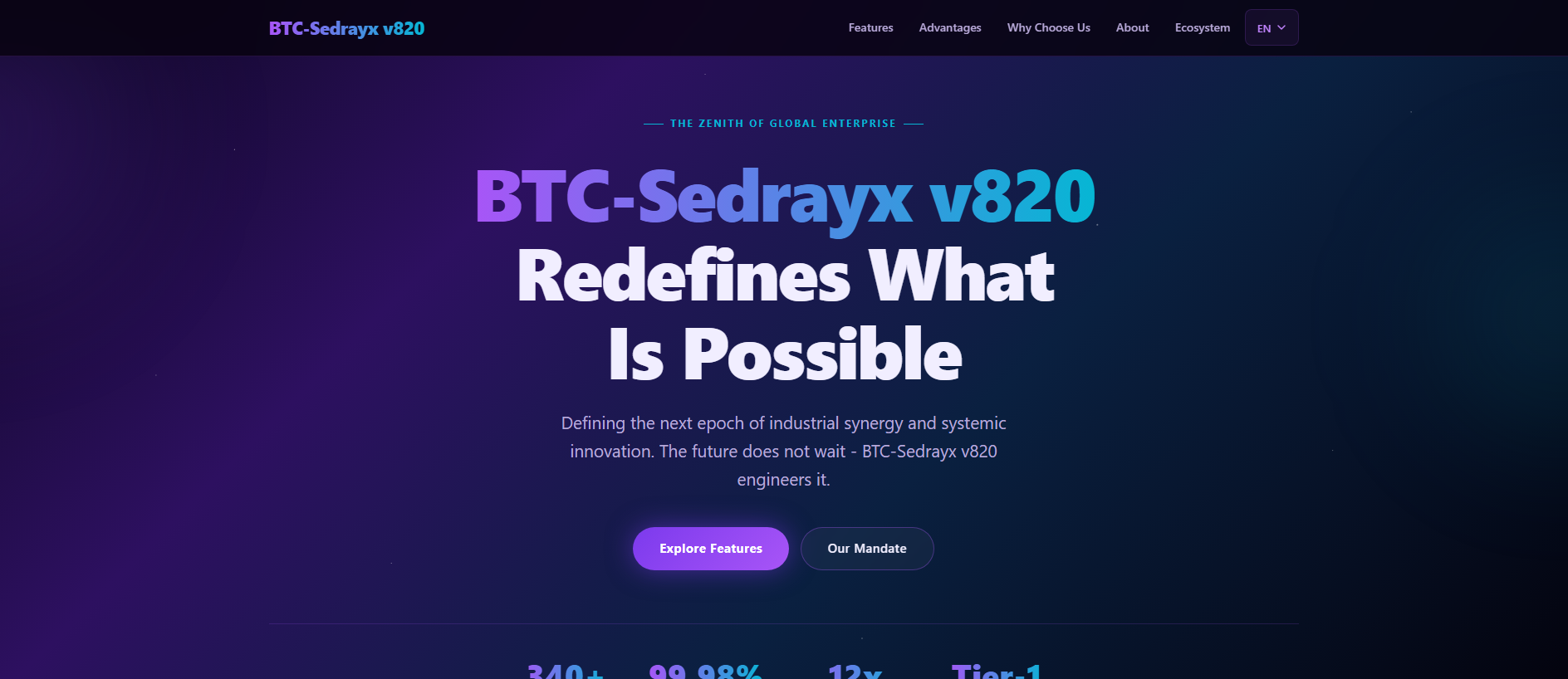 Stored capture of btcsedrayxv820.com