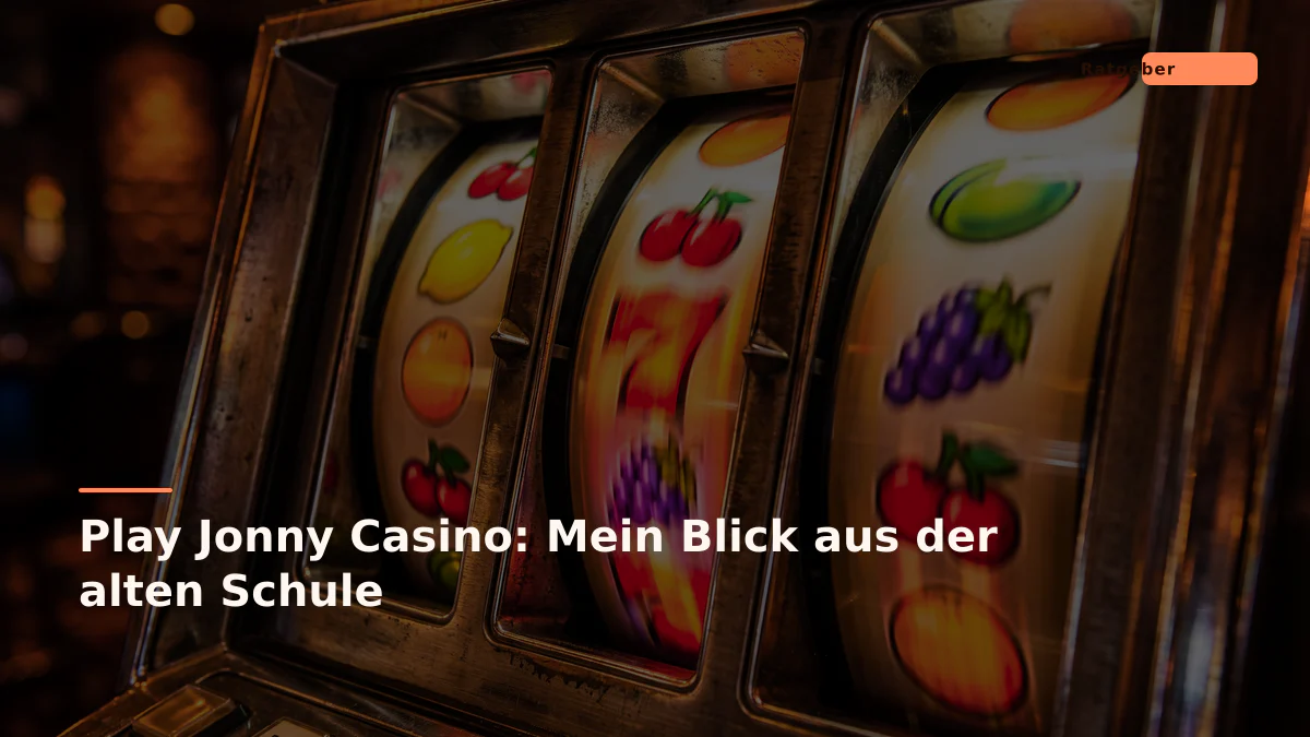 Play Jonny Casino: Mein Blick aus der alten Schule