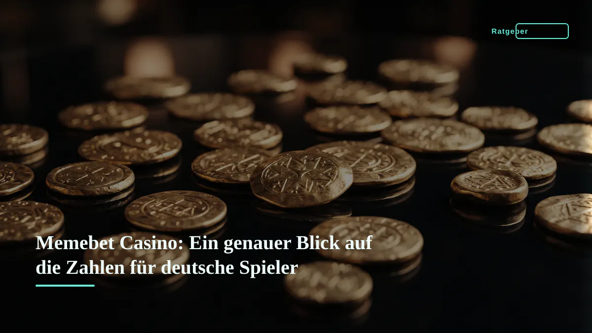 Memebet Casino: Ein genauer Blick auf die Zahlen für deutsche Spieler