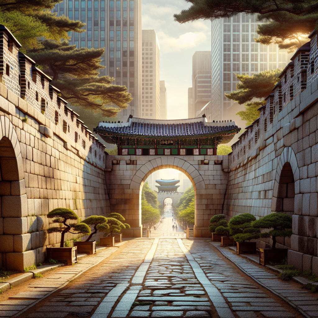 SEOUL - DEOKSUGUNG STONEWALL WALKWAY 관련 이미지