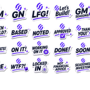 Seasons v2 Telegram Sticker Pack — Reactions PNG