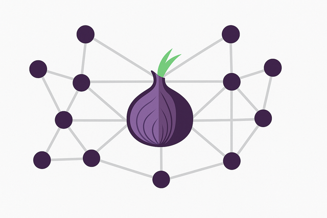 Tor Network Illustration
