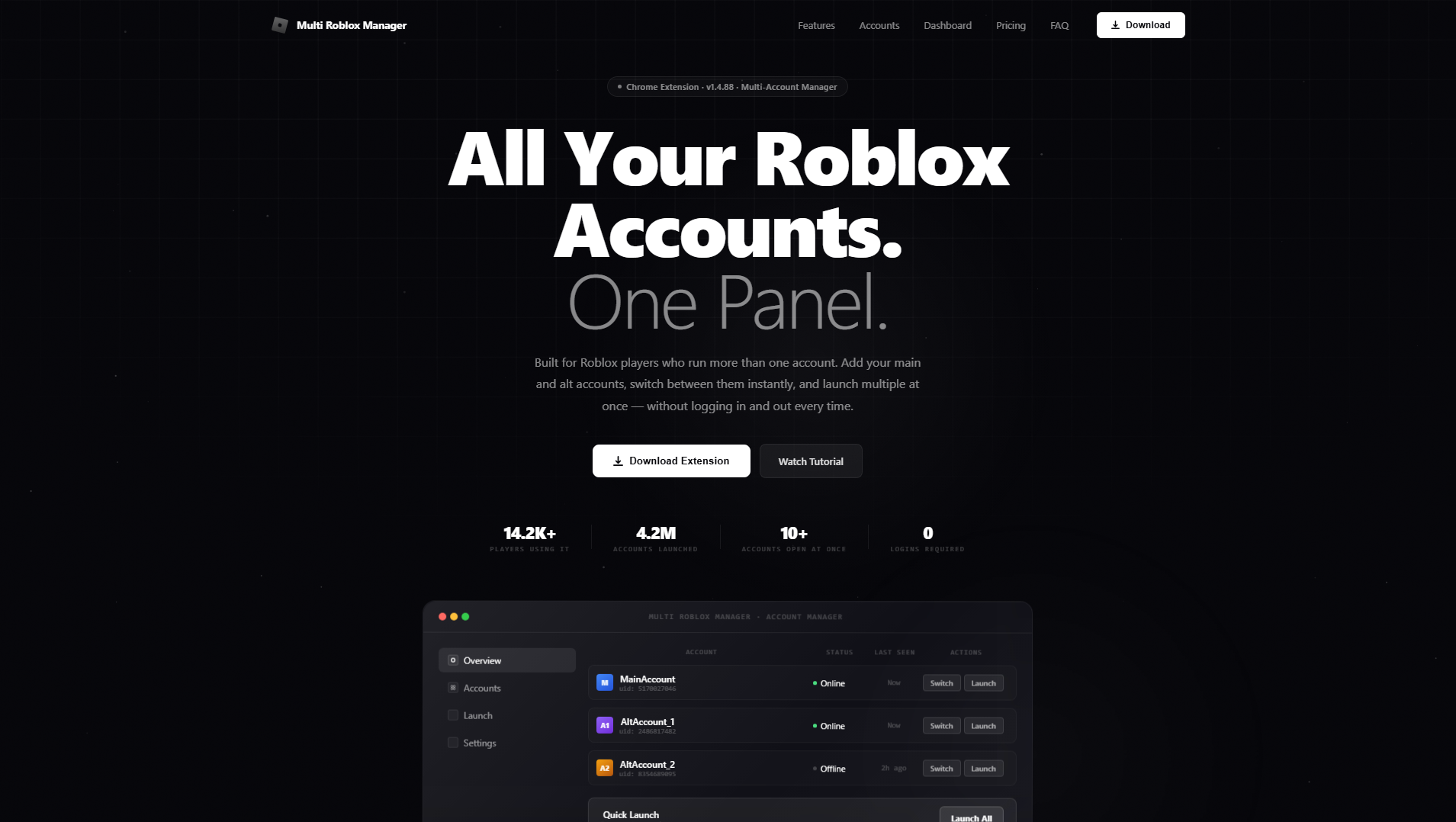 Forensic screenshot of multiroblox.at showing the phishing page layout