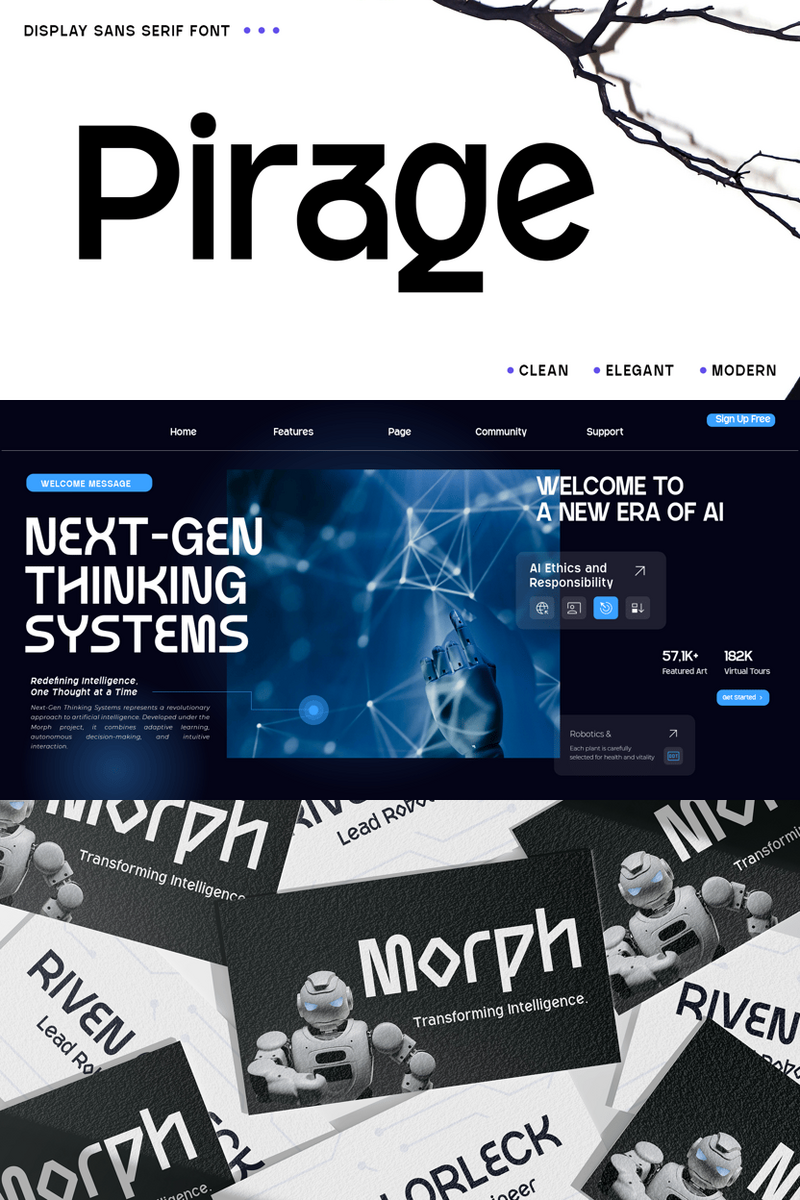 Designing for Disruption: How Pirage's Edgy, Rebellious Typography Becomes the Strategic Imperative for Crafting Unforgettable Logos and Visual Identities that Speak Volumes for Creative Agencies