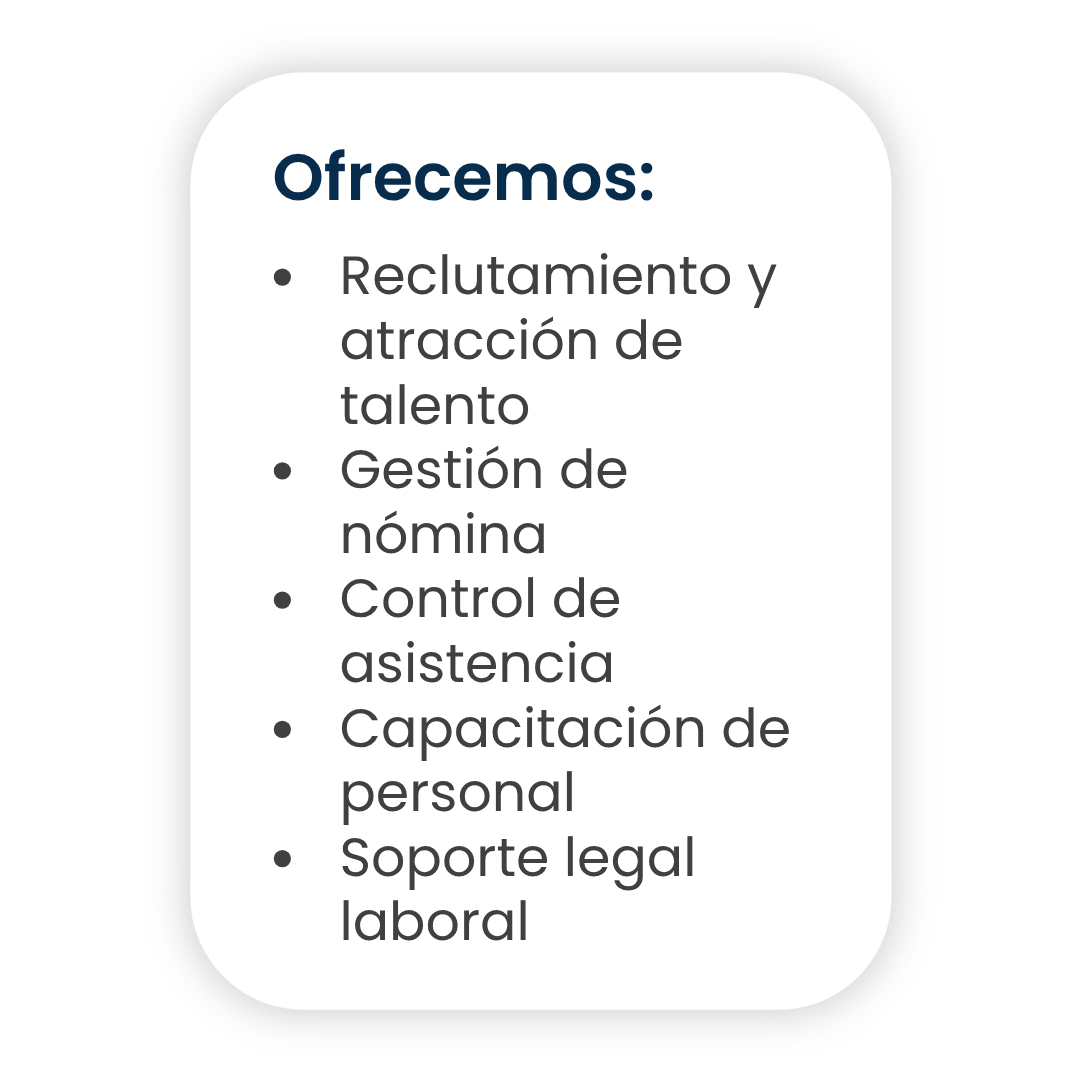 Ofrecemos