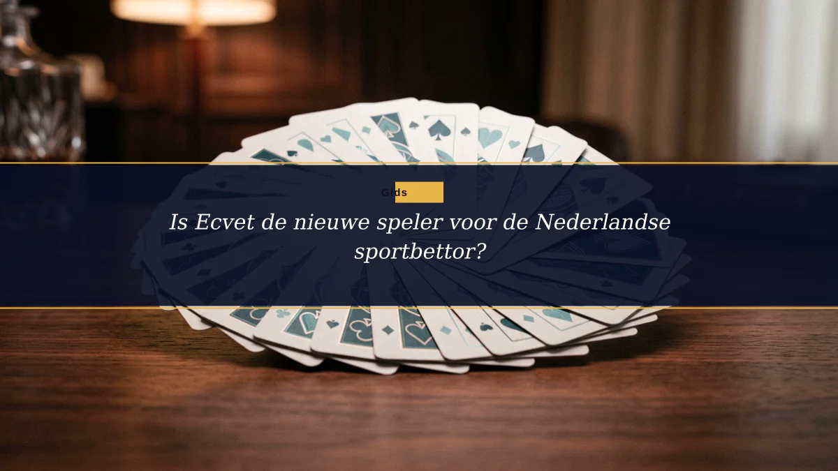 Is Ecvet de nieuwe speler voor de Nederlandse sportbettor?