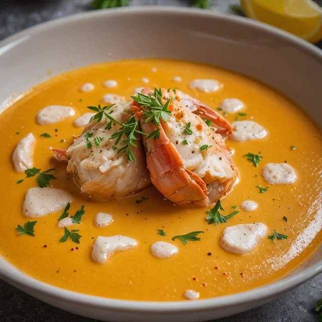 蟹肉 bisque