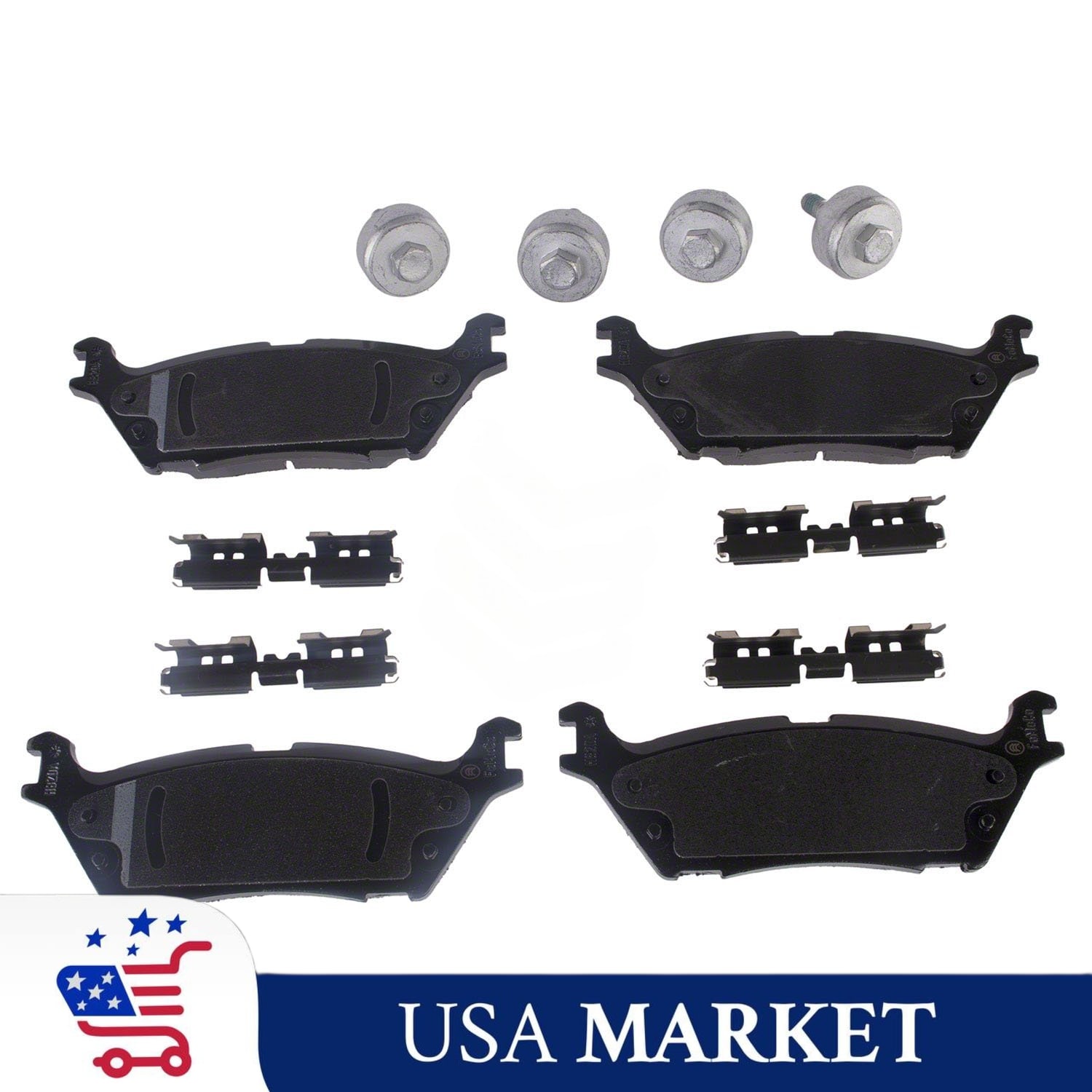 MOTORCRAFT Rear Brake Pads for Ford F-150 2021-2025 BRF2032