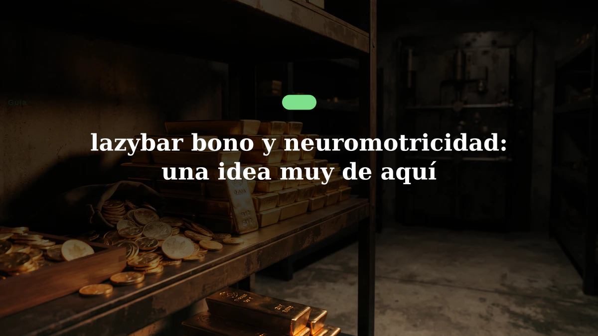 lazybar bono y neuromotricidad: una idea muy de aquí