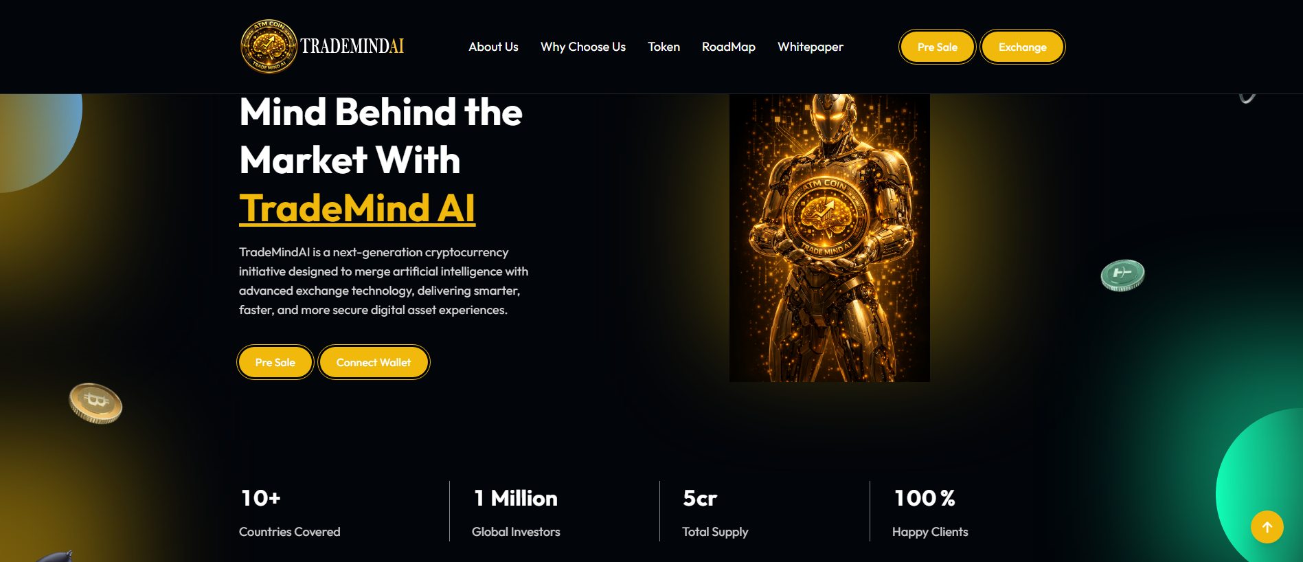 Screenshot of thetrademindai.com
