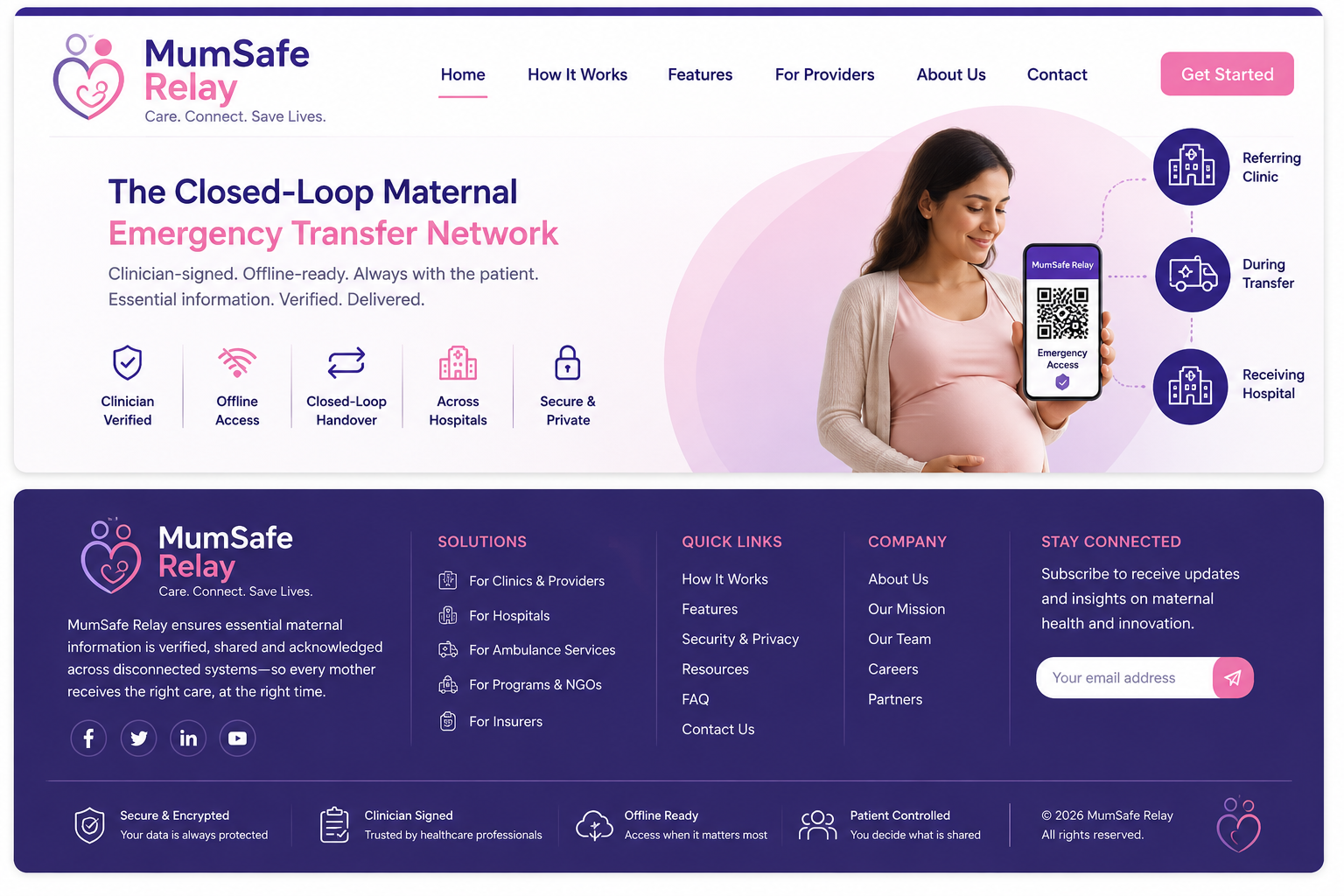 MumSafe Relay: The Closed-Loop Maternal Emergency Transfer Network
