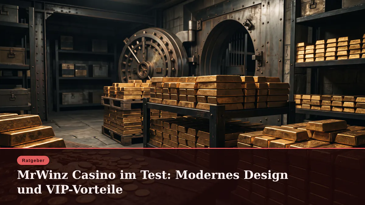 MrWinz Casino im Test: Modernes Design und VIP-Vorteile