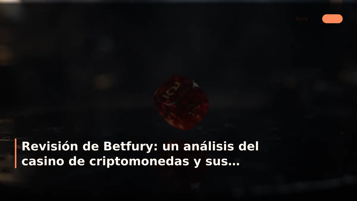Revisión de Betfury: un análisis del casino de criptomonedas y sus tragamonedas