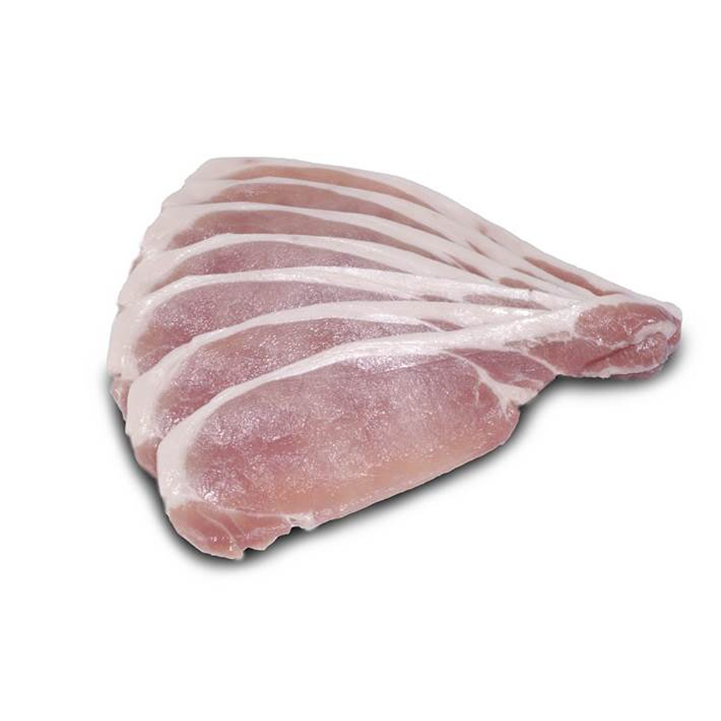 Unsmoked Back Bacon FROZEN