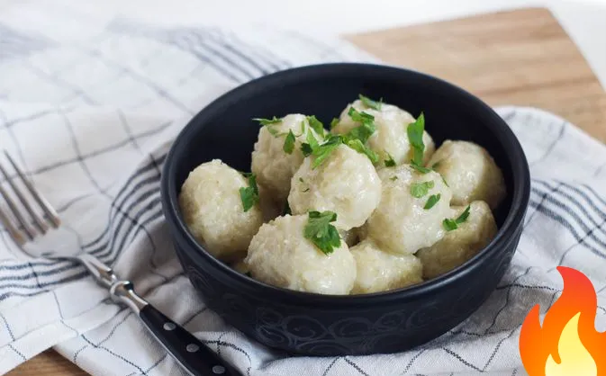 Постер Клёцки из картофеля и пшена