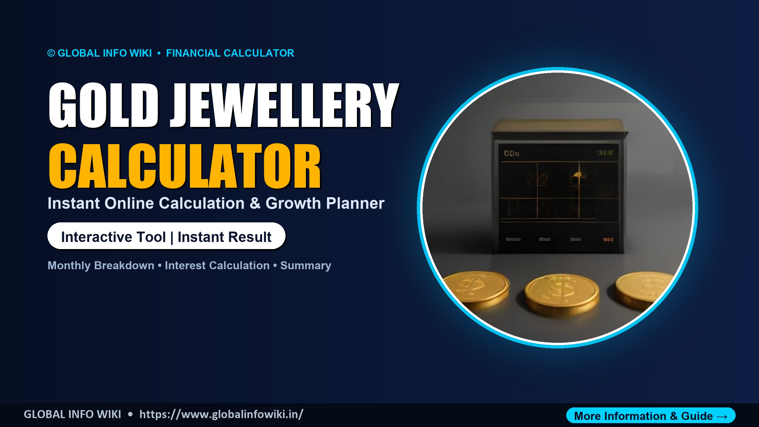Gold Jewellery Price Calculator — Calculate Final Gold Rate with GST & Making Charges Gold Jewellery Price Calculator — Calculate Final Gold Rate with GST & Making Charges