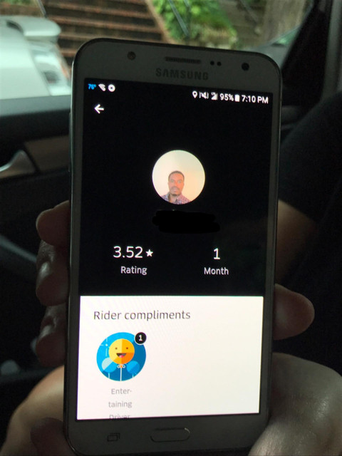 uber rating