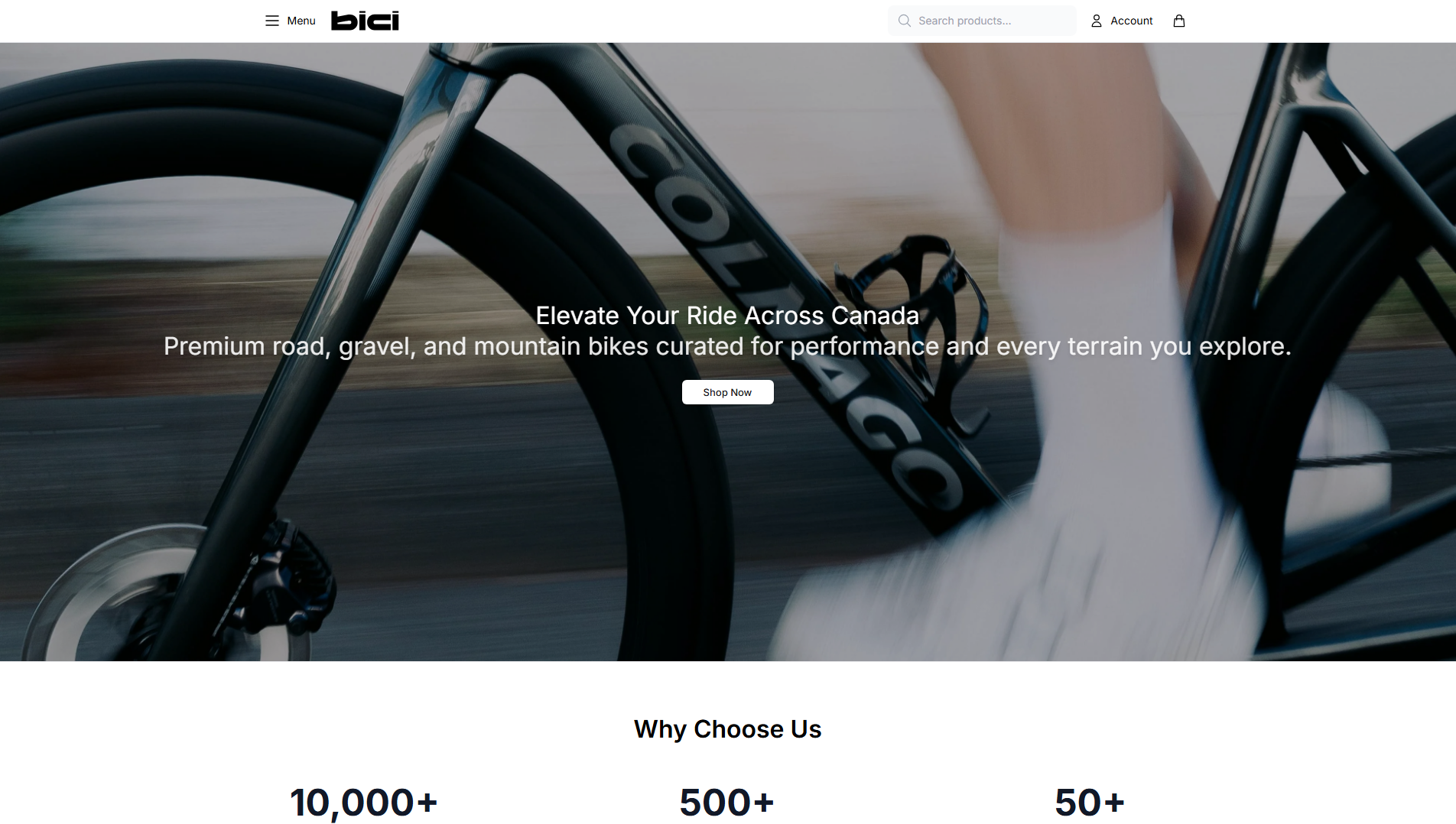 Primary capture · bicigoods.shop