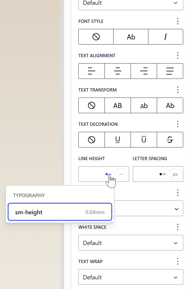 Consume token in the editor