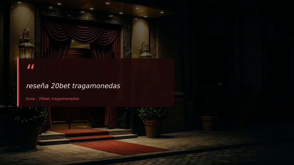 reseña 20bet tragamonedas