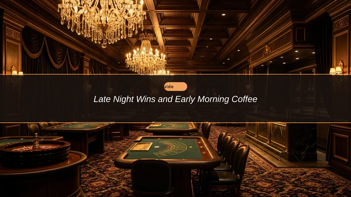 Late Night Wins and Early Morning Coffee