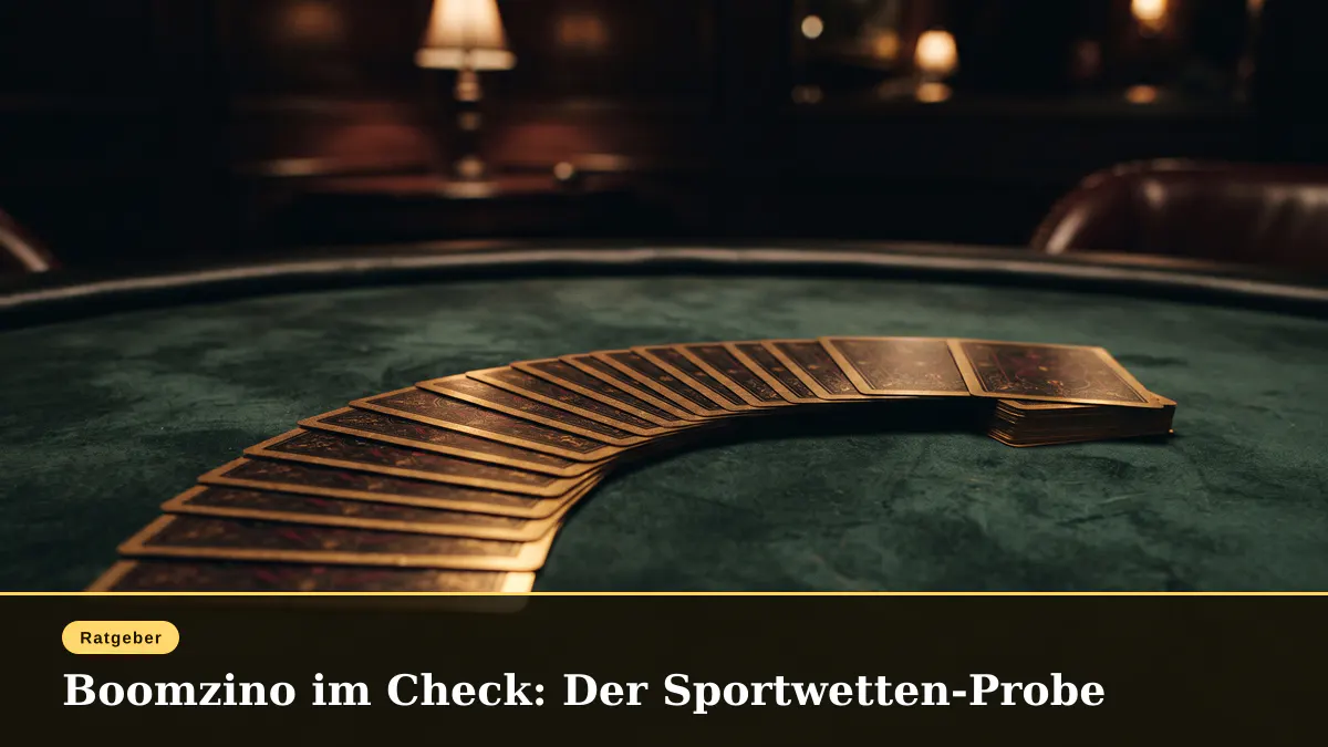 Boomzino im Check: Der Sportwetten-Probe