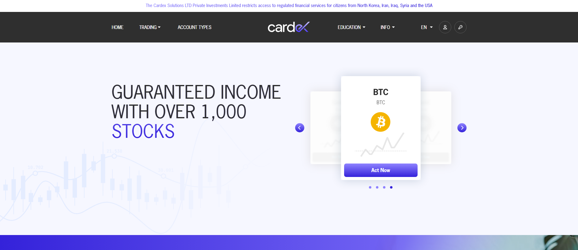 Forensic screenshot of cardex-lim.com showing the phishing page layout