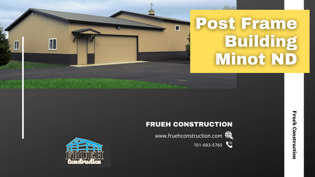 Frueh Construction is a full-service contractor company that offers pole barn, framing, doors, and more and is serving throughout North Dakota, Minnesota, and South Dakota.