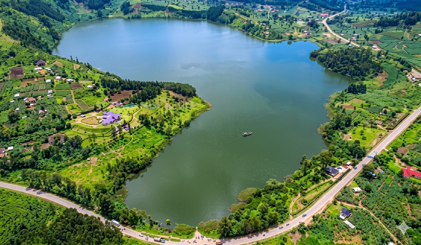 Lake Nkugute Aerial Geometry