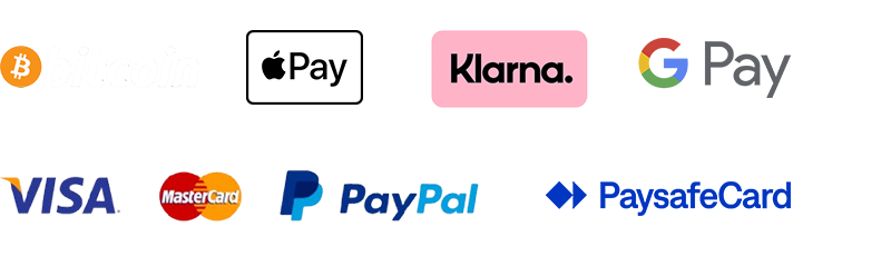 Available payment methods