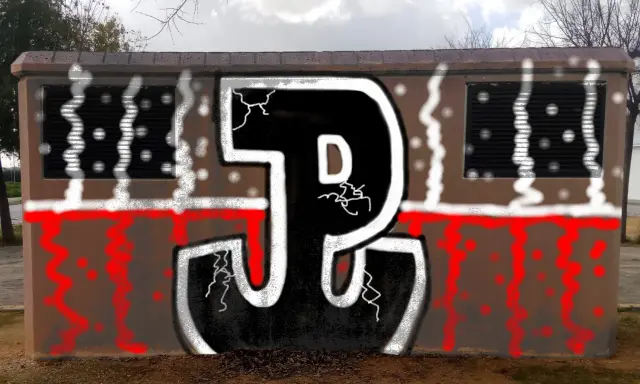 Graffiti artwork by malarz