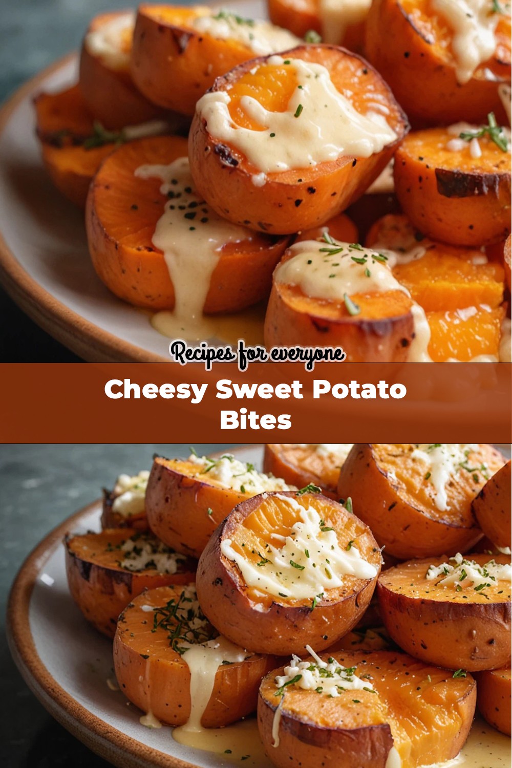 Cheesy Sweet Potato Bites