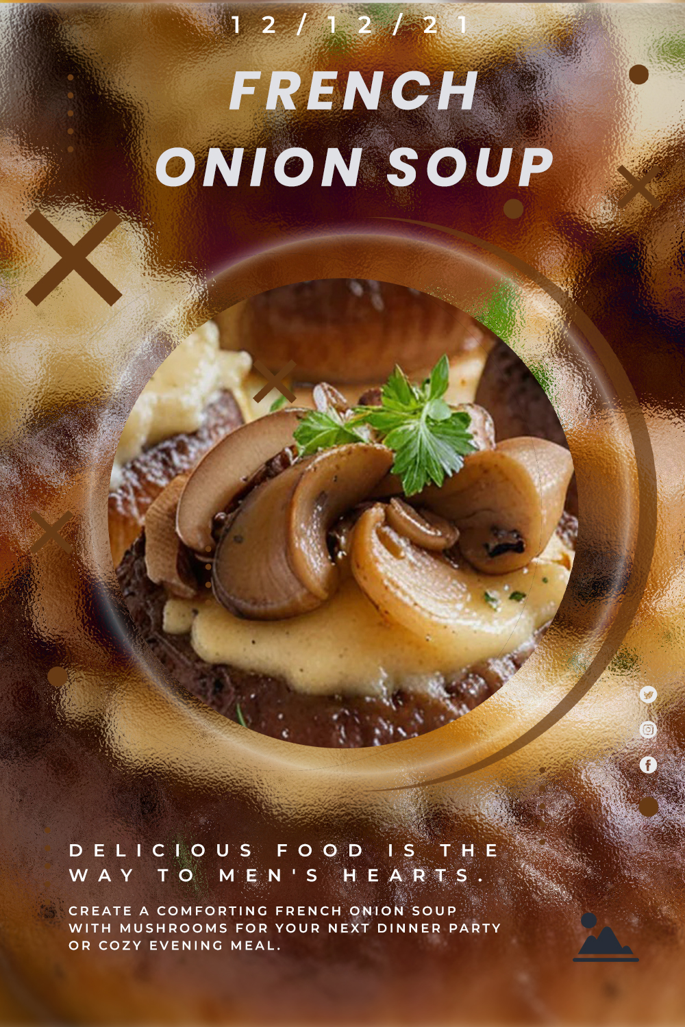 French Onion Soup Mushrooms