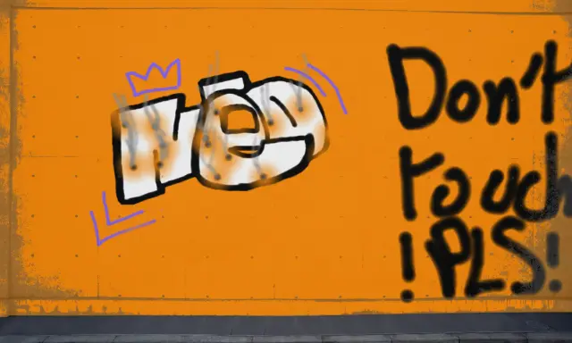 Graffiti artwork by Nem1
