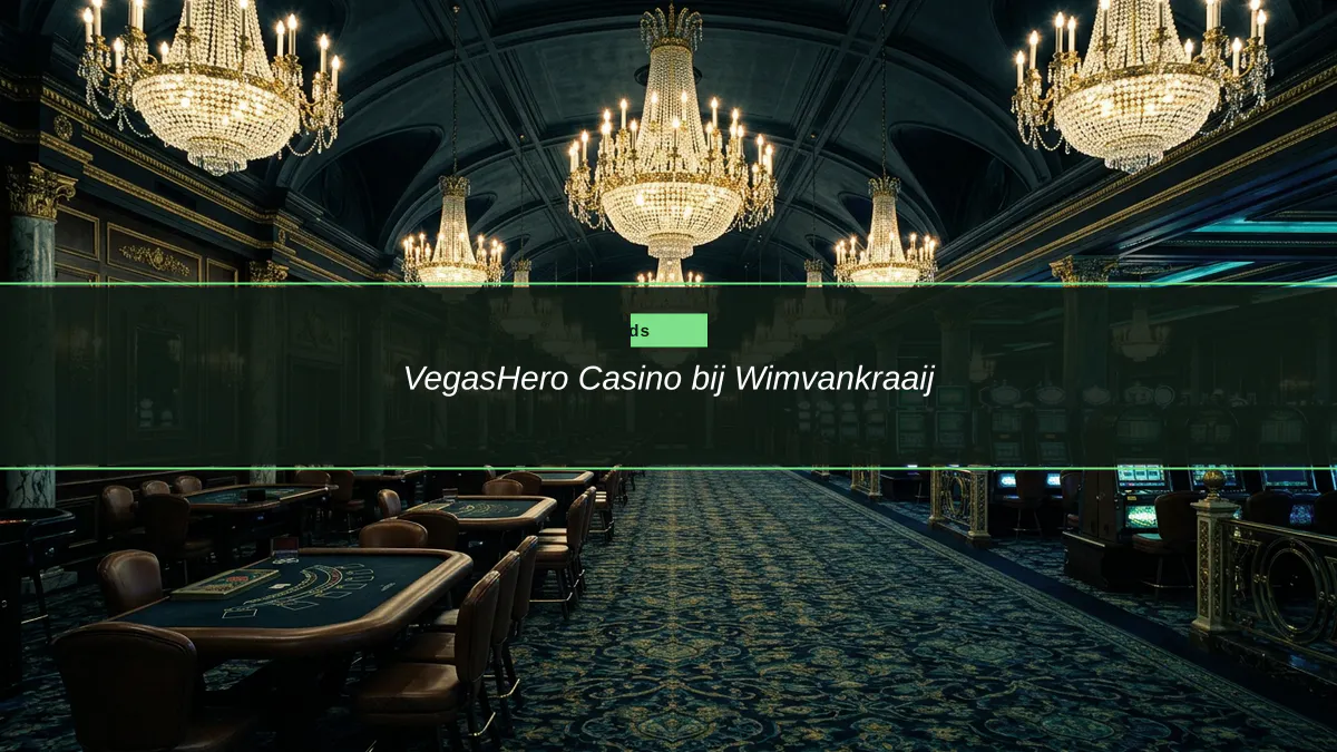 VegasHero Casino bij Wimvankraaij