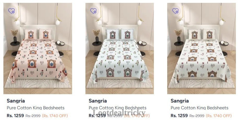 100 Pure Cotton – Ultimate Budget Deal @ ₹1259