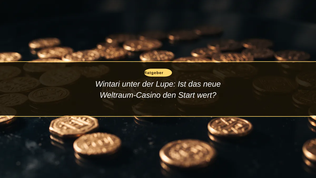 Wintari unter der Lupe: Ist das neue Weltraum-Casino den Start wert?