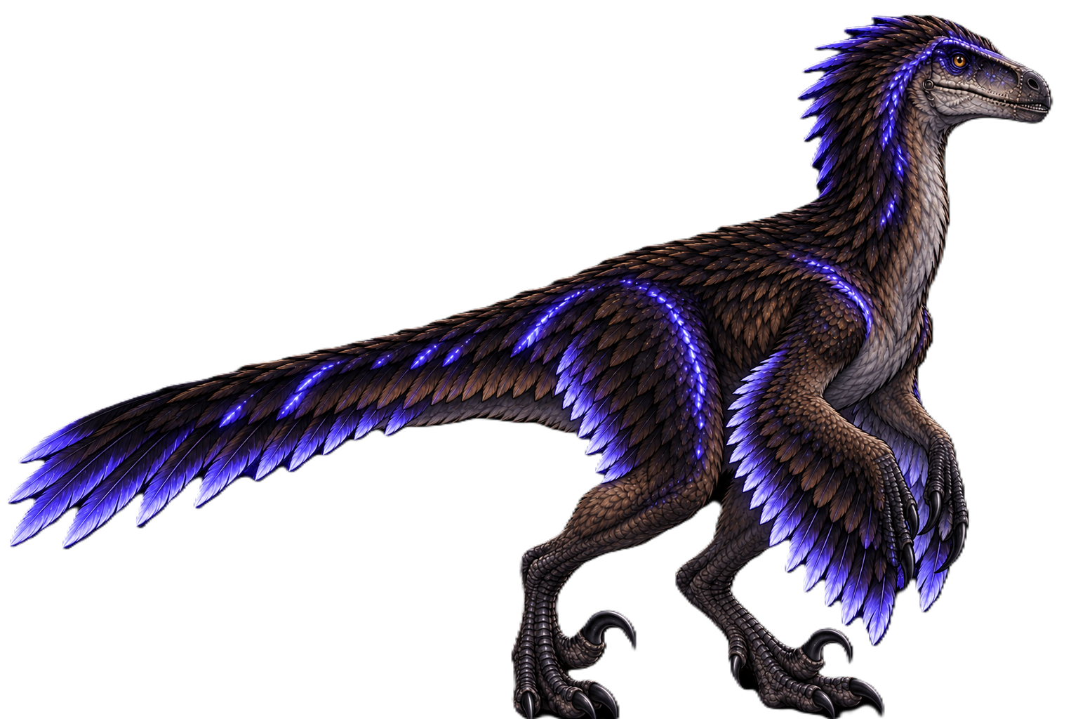 Astra, Lior Caelum's Utahraptor mount